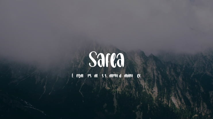 Safea Font