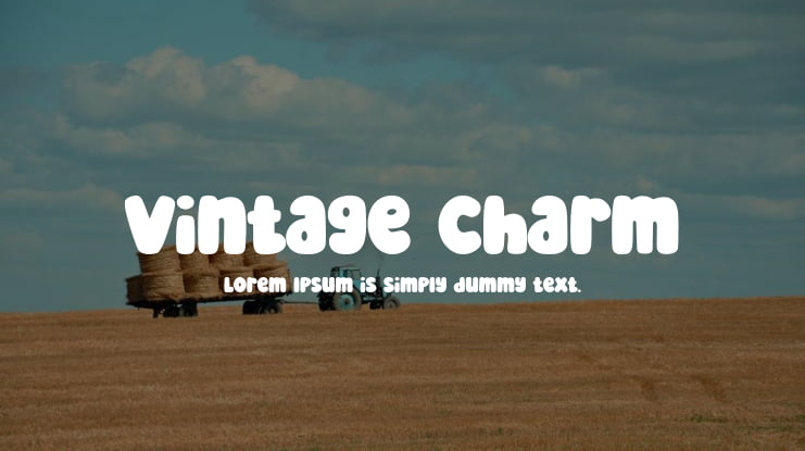 Vintage Charm Font