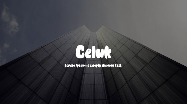 Celuk Font