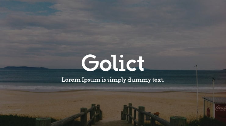 Golict Font