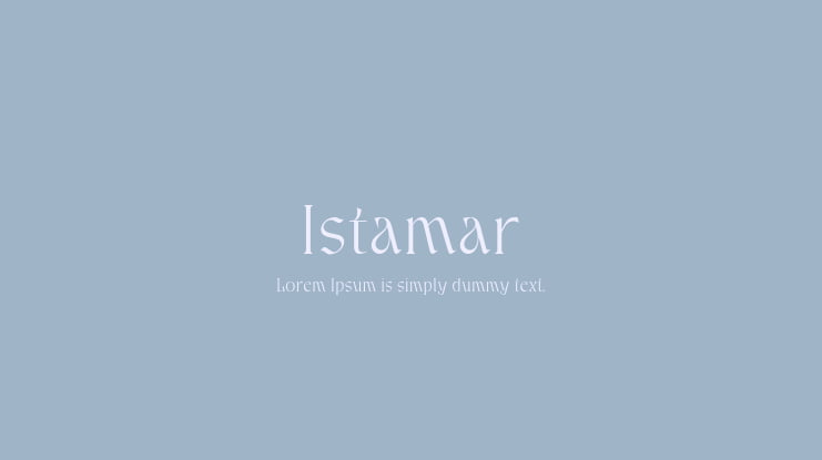 Istamar Font