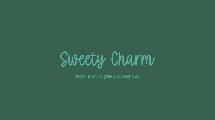 Sweety Charm Font