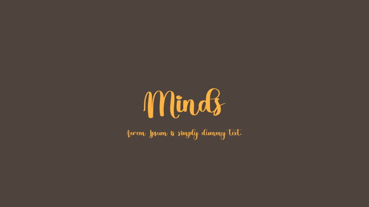 Minds Font