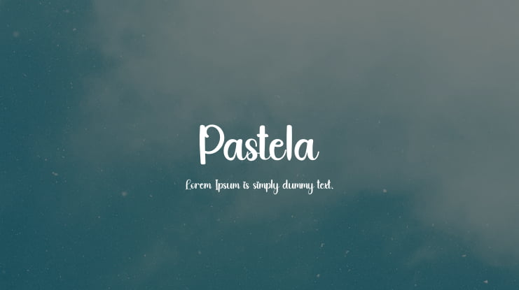 Pastela Font