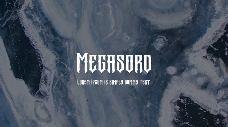 Megasord Font