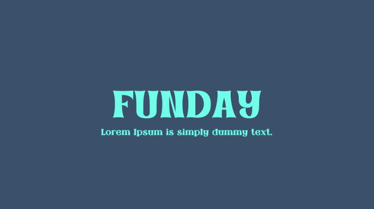 FUNDAY Font