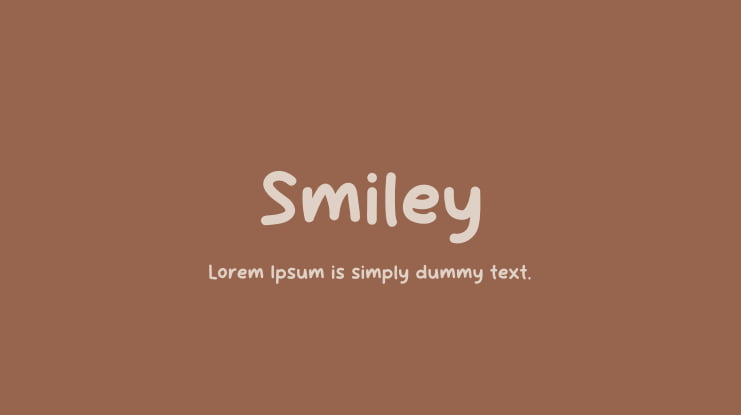 Smiley Font