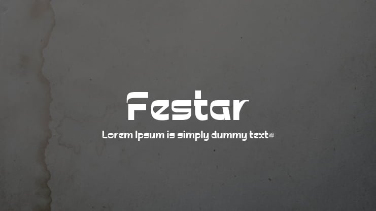 Festar Font