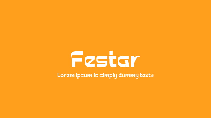 Festar Font