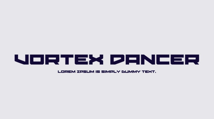 Vortex Dancer Font Family