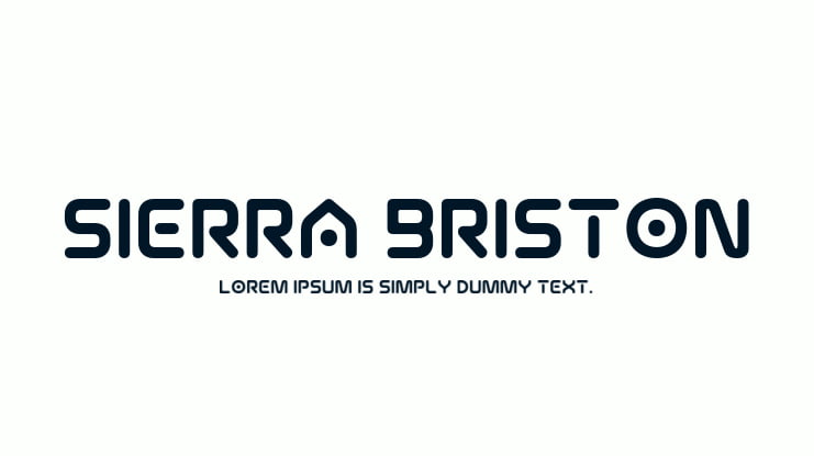 Sierra Briston Font