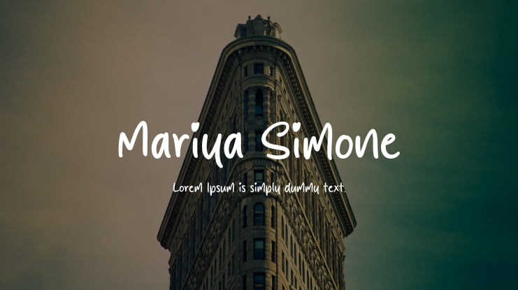 Mariya Simone Font