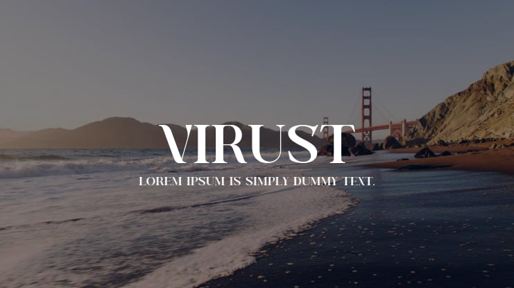 VIRUST Font