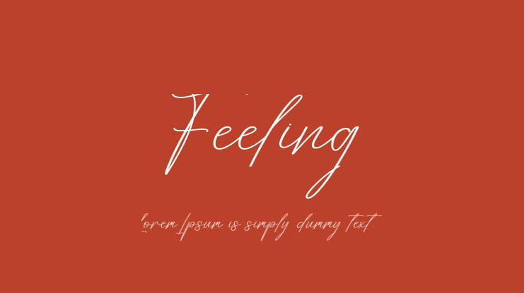 Feeling Font