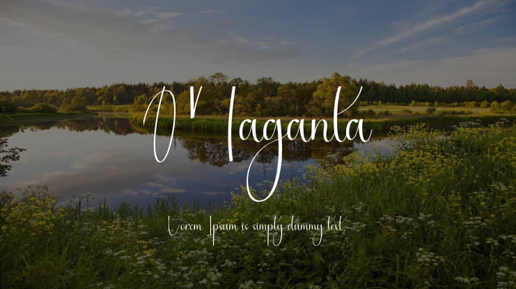 Maganta Font