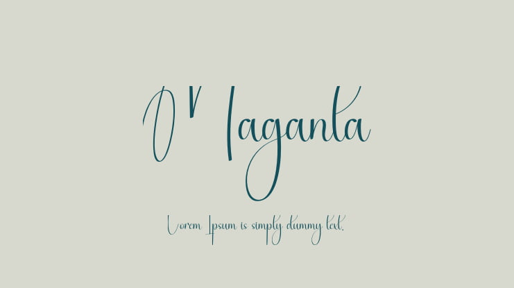 Maganta Font