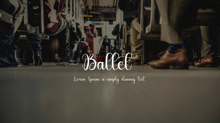 Ballet Font