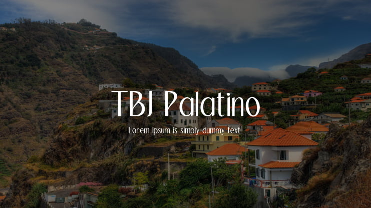 TBJ Palatino Font Family