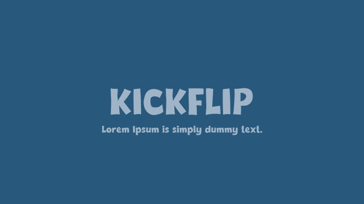 KICKFLIP Font