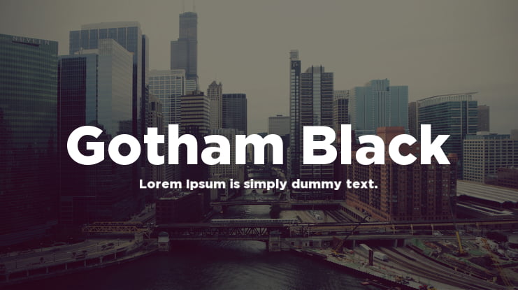 free download gotham font for mac