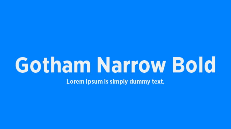 gotham bold font download mac