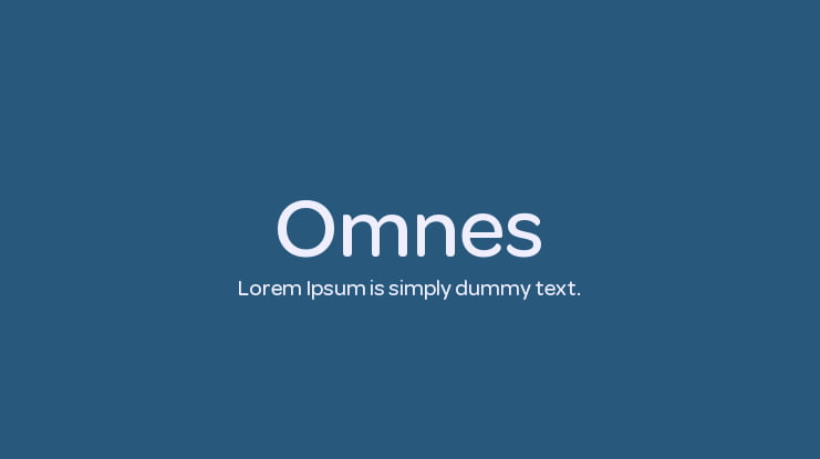 omnes medium font free download