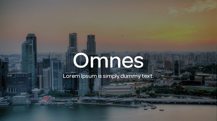 omnes regular font free download