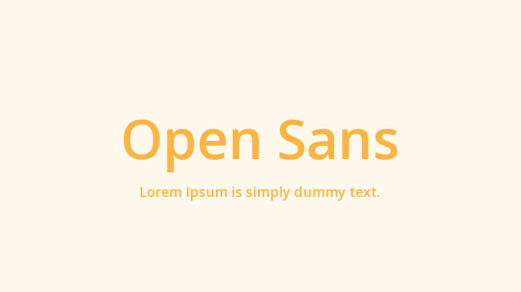 Open Sans Font Family : Download Free for Desktop &amp; Webfont