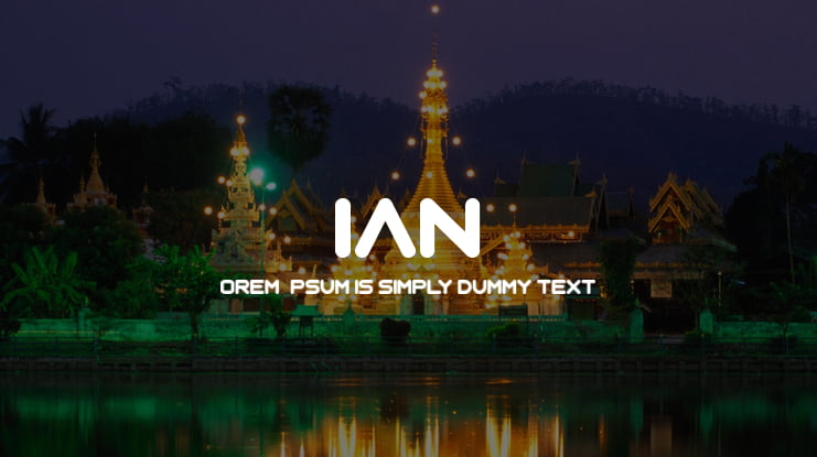 Zian Font