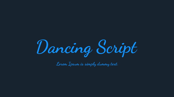 Dancing Script Font Family Download Free For Desktop Webfont