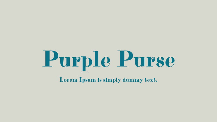 Identifont - Purple Purse Pro