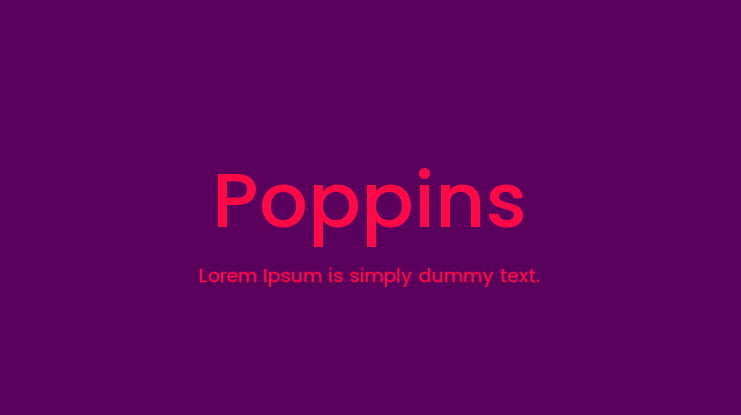 Poppins Font Family Download Free For Desktop Webfont