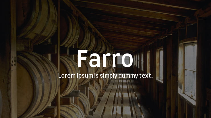 Farro Font Family