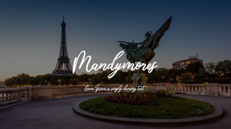 Mandymores Font Family