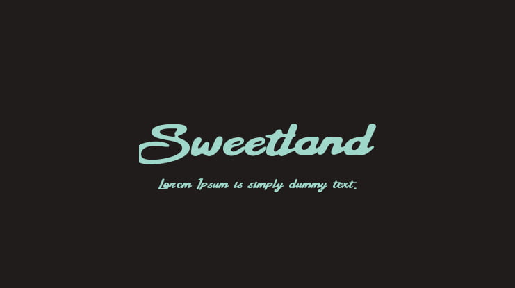 Sweetland Font