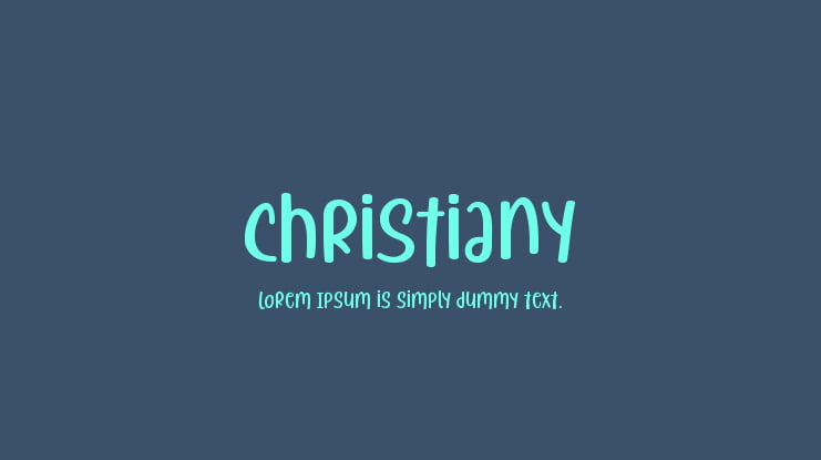 Christiany Font