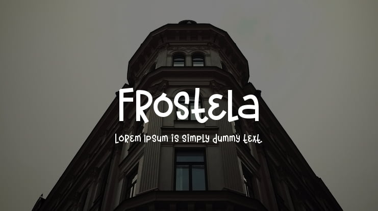 Frostela Font