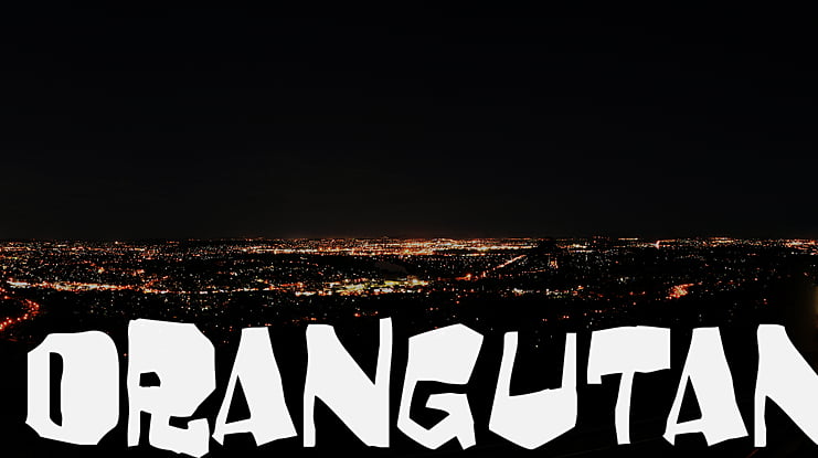 Orangutan Font