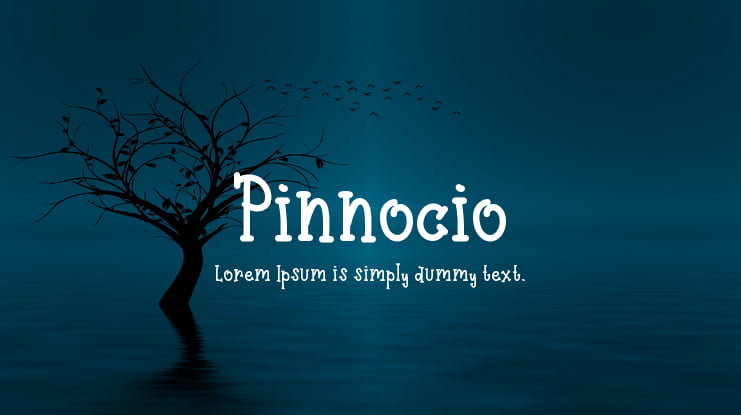 Pinnocio Font