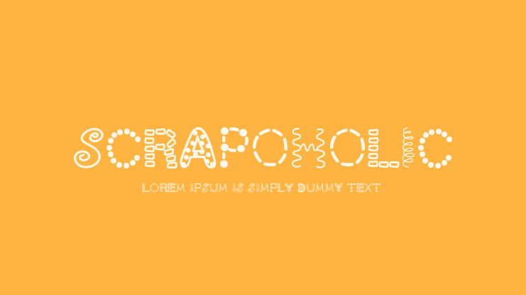 ScrapOHolic Font : Download Free for Desktop & Webfont