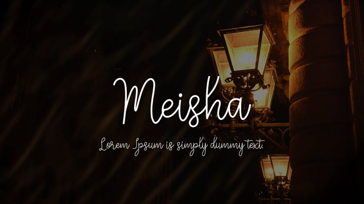 Meisha Font