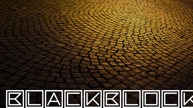 blackblock Font