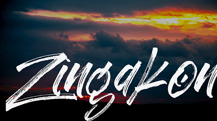 Zingakon Font