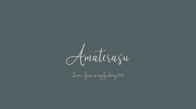 Amaterasu Font