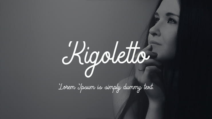 Rigoletto Font