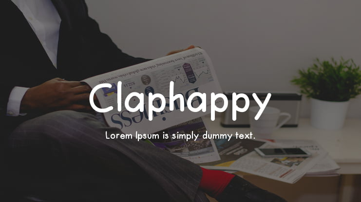 Claphappy Font