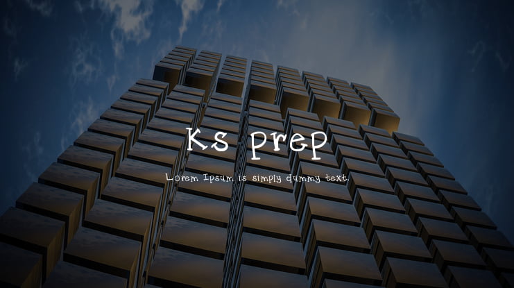 ks prep Font