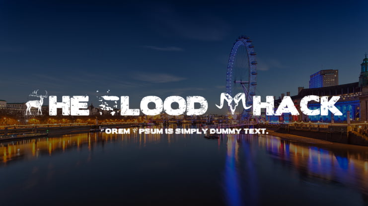 The Blood Shack Font