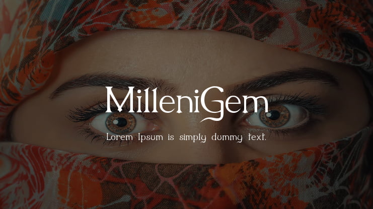 MilleniGem Font