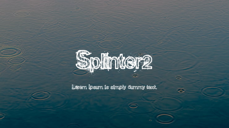 Splinter2 Font